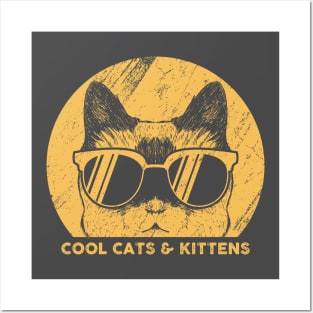 Cool Cats & Kittens Posters and Art